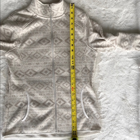 Eddie Bauer fleece zip up jacket - Picture 8 of 8